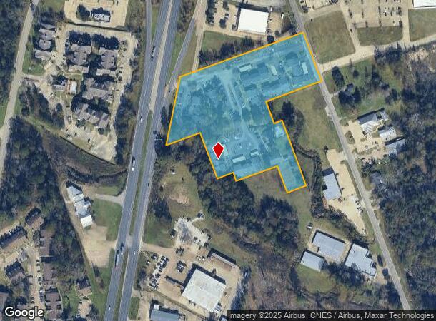 2605 S 1St St, Lufkin, TX Parcel Map