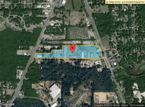  3921 Crawfordville Rd, Tallahassee, FL Parcel Map