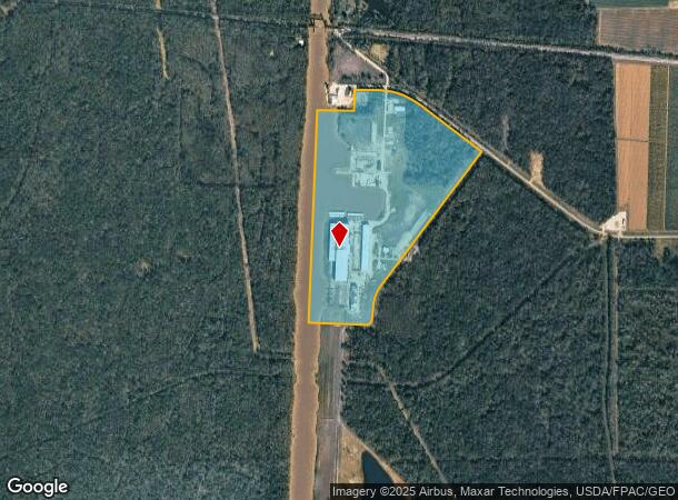 7555 Choctaw Rd, Brusly, LA Parcel Map