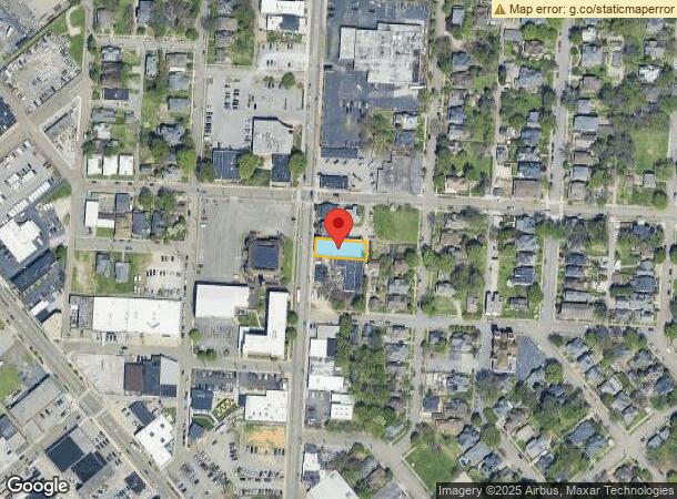  826 N Broadway St, Knoxville, TN Parcel Map