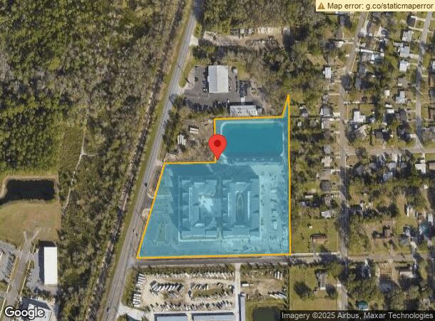  13283 N Main St, Jacksonville, FL Parcel Map