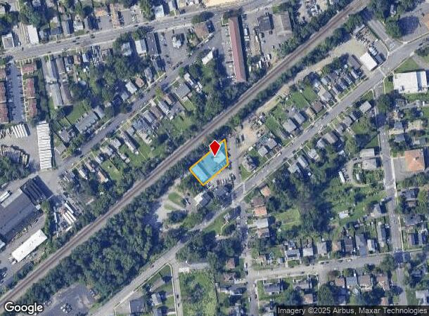134 Pulaski St, Dunellen, NJ Parcel Map