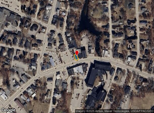  126 Main St, Winthrop, ME Parcel Map