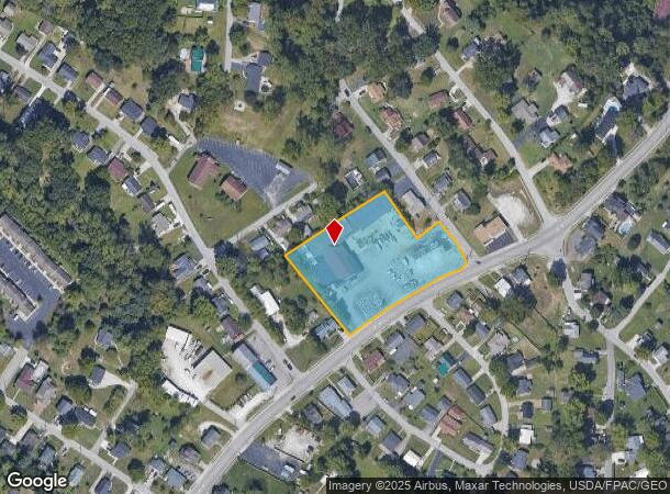 1305 Argillite Rd, Flatwoods, KY Parcel Map