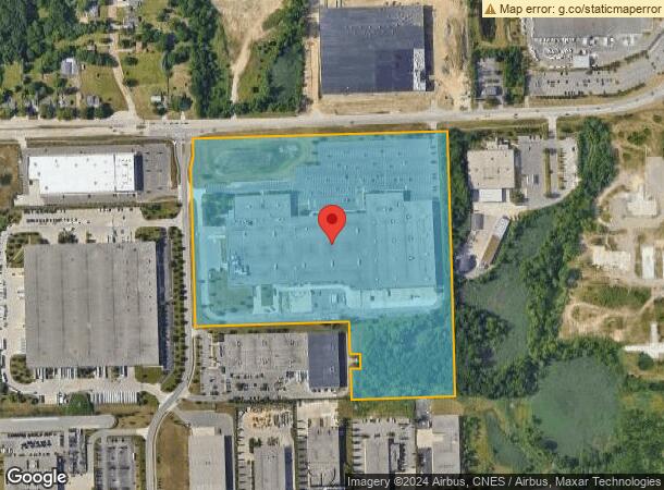  1250 Brown Rd, Auburn Hills, MI Parcel Map