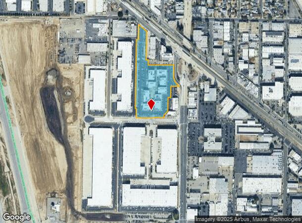 3091 N Hollywood Way, Burbank, CA Parcel Map