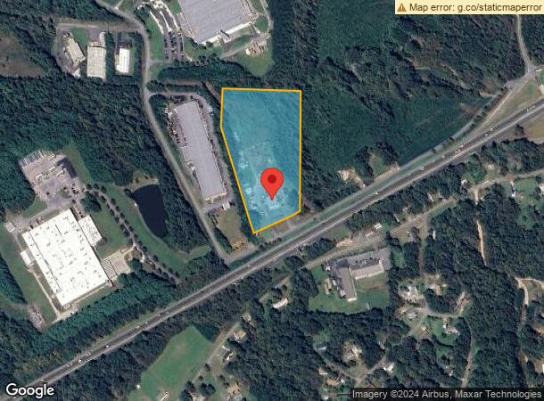  2000 Chain Dr, Morganton, NC Parcel Map