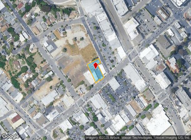  1036 A St, Hayward, CA Parcel Map