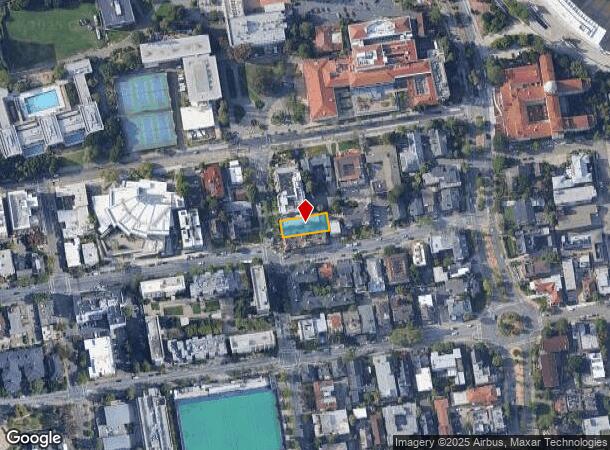  2319 College Ave, Berkeley, CA Parcel Map