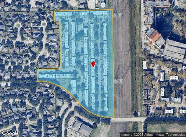 5010 Grove West Blvd, Stafford, TX Parcel Map