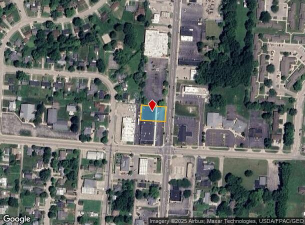 409 N Main St, New Carlisle, OH Parcel Map
