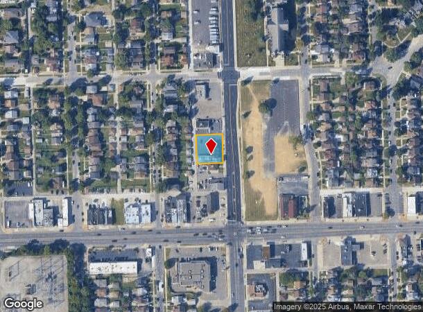 7301 Schaefer Rd, Dearborn, MI Parcel Map