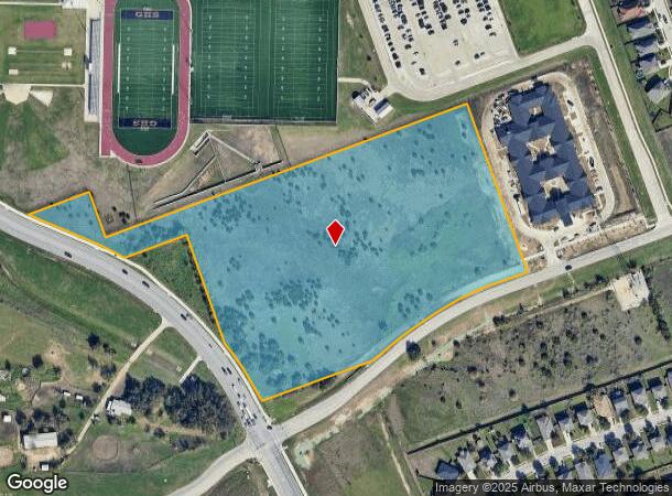 N Bagdad Rd, Leander, TX Parcel Map