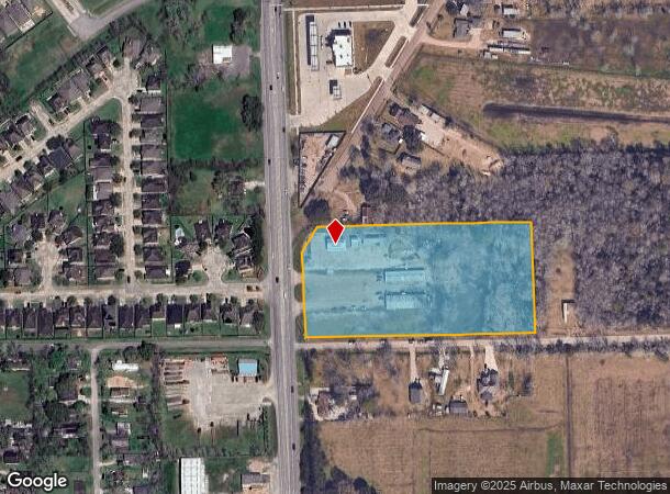 1716 N Gordon St, Alvin, TX Parcel Map