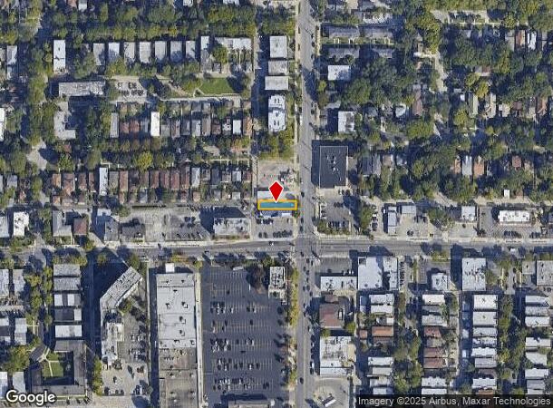  110 Asbury Ave, Evanston, IL Parcel Map