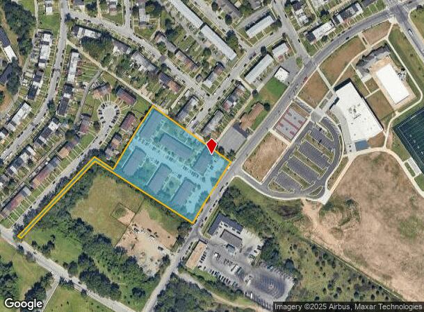 600 Reedbird Ave, Brooklyn, MD Parcel Map