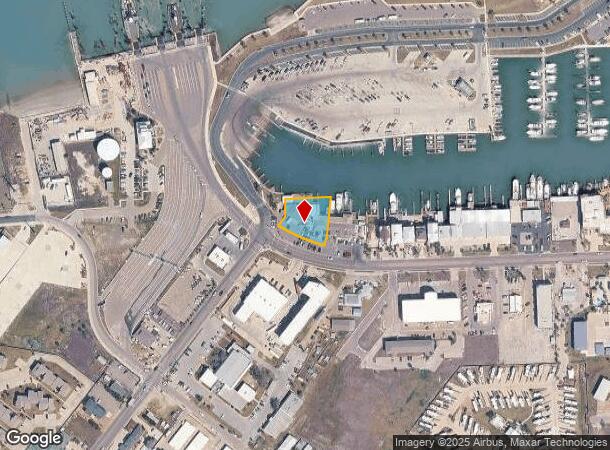  440 W Cotter Ave, Port Aransas, TX Parcel Map