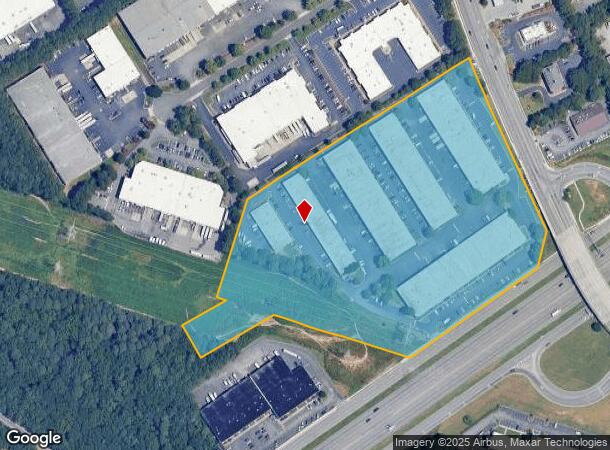  6689 Peachtree Industrial Blvd, Peachtree Corners, GA Parcel Map