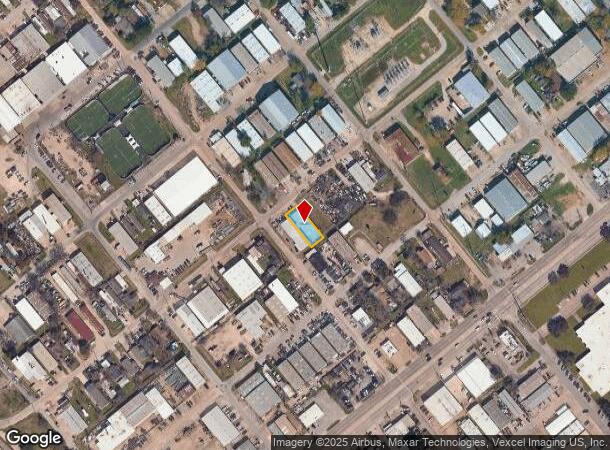  1214 Indiana St, South Houston, TX Parcel Map