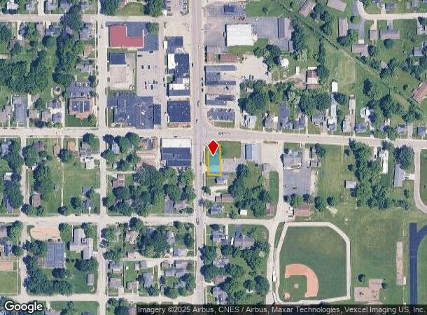  101 S Main St, Hebron, IN Parcel Map