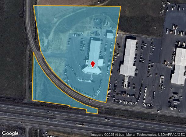 12056 N Frontage Rd E, Moses Lake, WA Parcel Map