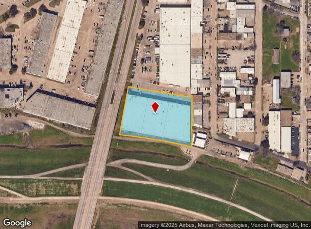  1110 Inwood Rd, Dallas, TX Parcel Map