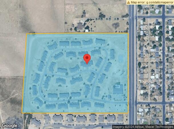  2801 N Grand St, Amarillo, TX Parcel Map