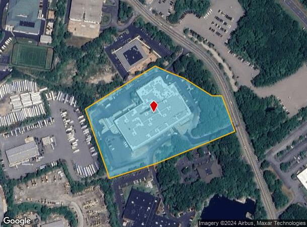  393 Fortune Blvd, Milford, MA Parcel Map