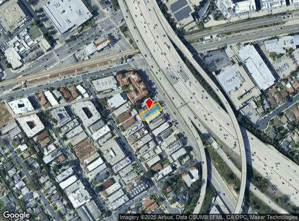  2463 Sawtelle Blvd, Los Angeles, CA Parcel Map