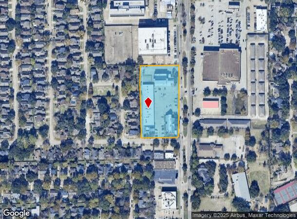  1570 S Dairy Ashford Rd, Houston, TX Parcel Map