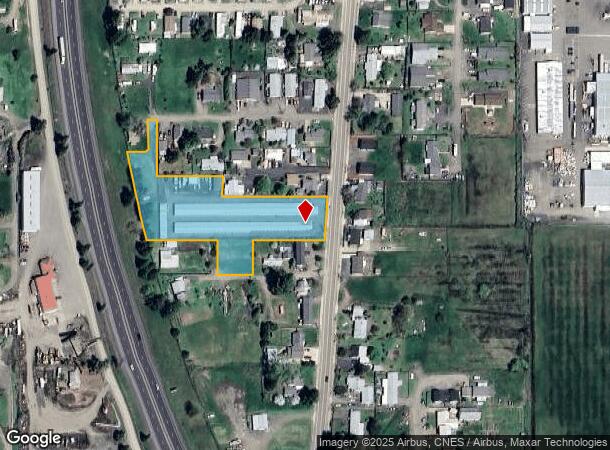 959 S Comstock Ave, Sutherlin, OR Parcel Map