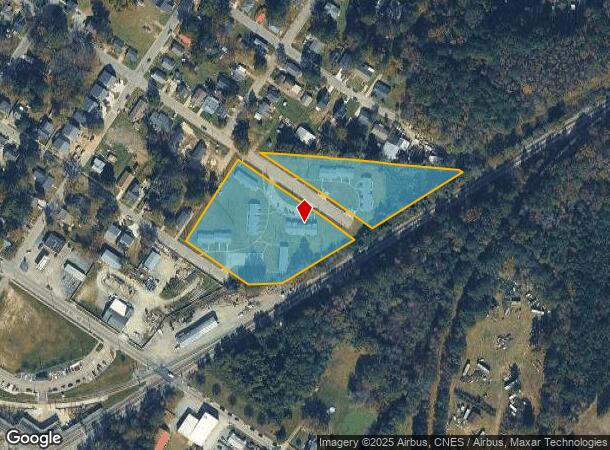  503 E Oak St, Selma, NC Parcel Map