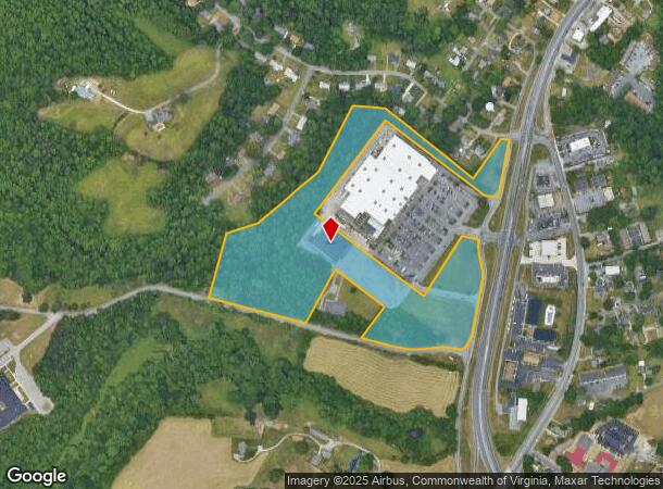  174 River James Shopping Ctr, Madison Heights, VA Parcel Map