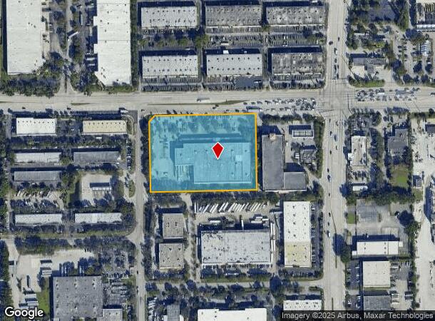 1470 W Copans Rd, Pompano Beach, FL Parcel Map