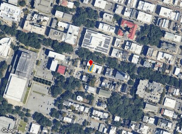  115 W Oglethorpe Ave, Savannah, GA Parcel Map