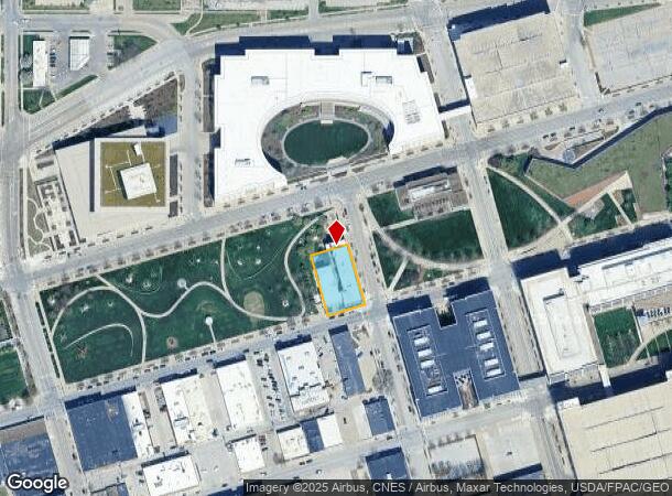  1301 Locust St, Des Moines, IA Parcel Map