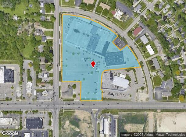  3800 W Saginaw St, Lansing, MI Parcel Map