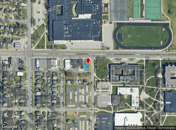  1622 Mishawaka Ave, South Bend, IN Parcel Map