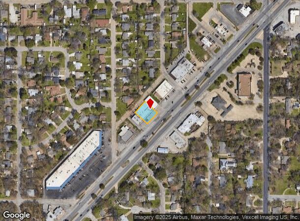  5436 River Oaks Blvd, River Oaks, TX Parcel Map