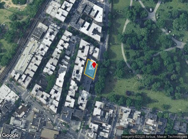  3563 Bainbridge Ave, Bronx, NY Parcel Map
