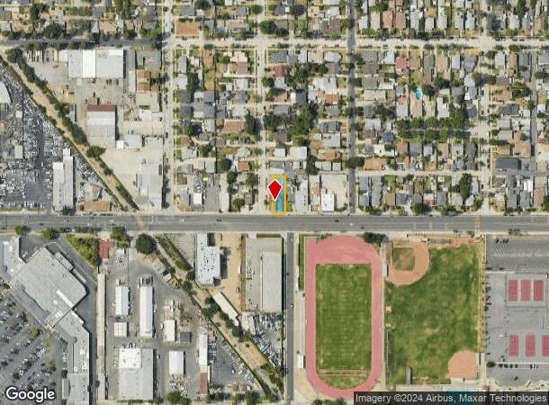  12201 Hadley St, Whittier, CA Parcel Map