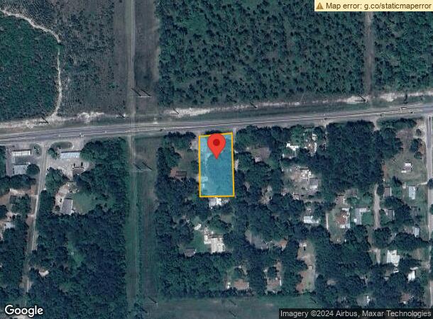  7980 Blountstown Hwy, Tallahassee, FL Parcel Map