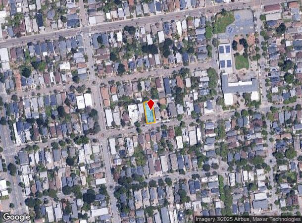 1625 Prince St, Berkeley, CA Parcel Map