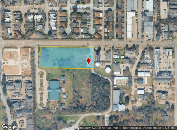  3220 W Arkansas Ln, Arlington, TX Parcel Map