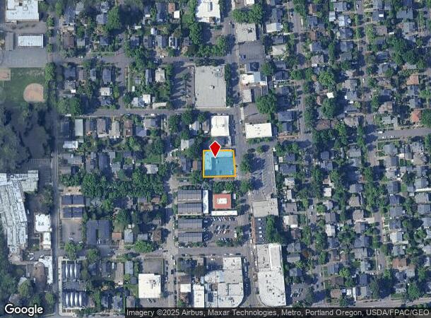  6541 Se Milwaukie Ave, Portland, OR Parcel Map