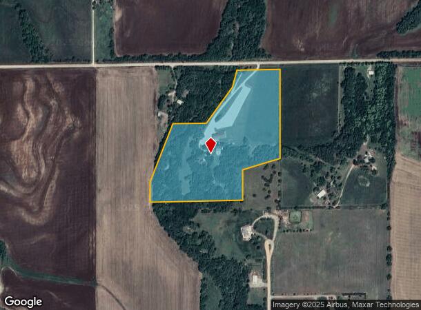  25501 W 63Rd St S, Viola, KS Parcel Map