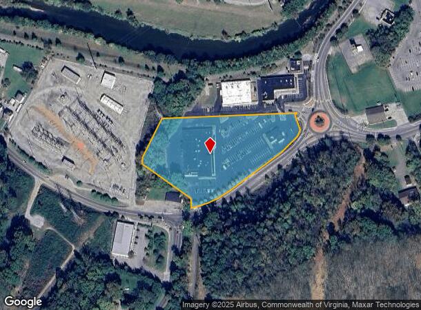  1314 Riverland Rd Se, Roanoke, VA Parcel Map