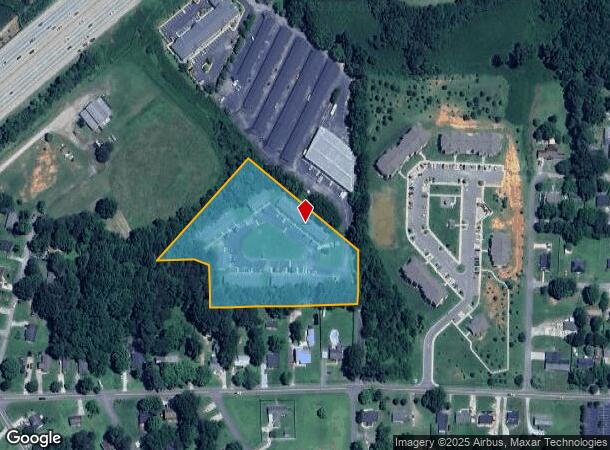  301 Crown Point Dr, Salisbury, NC Parcel Map