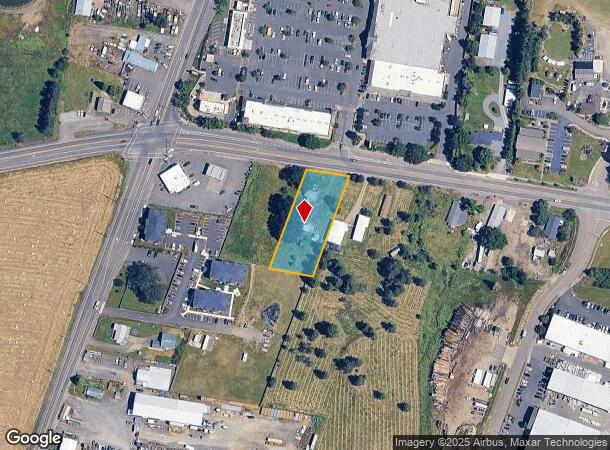  1522 W Main St, Molalla, OR Parcel Map