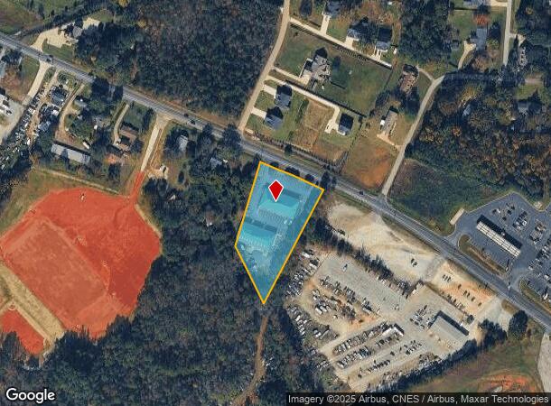 1605 Locust Hill Rd, Greer, SC Parcel Map